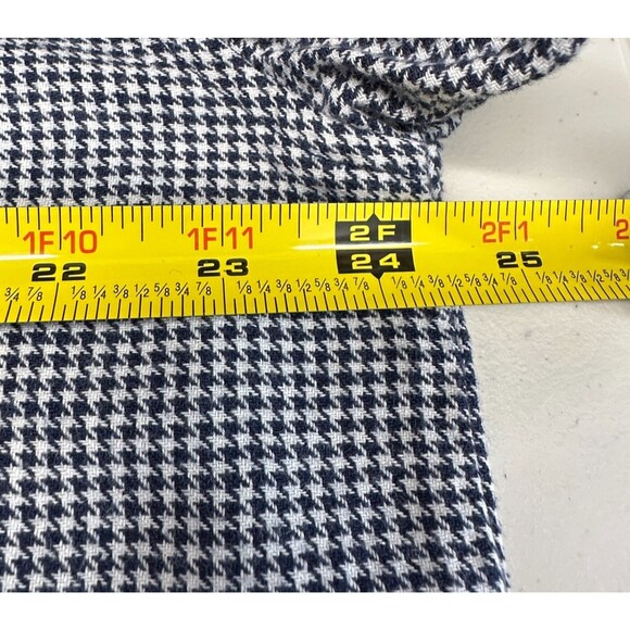 Bugle Boy Original Shirt Men's SZ L Houndstooth Button Up Sleeve & Chest Pockets - Picture 6 of 10